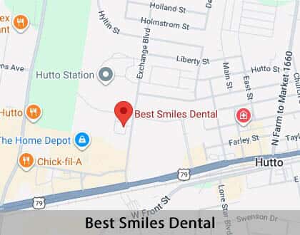 Map image for Wisdom Teeth Extraction in Hutto, TX